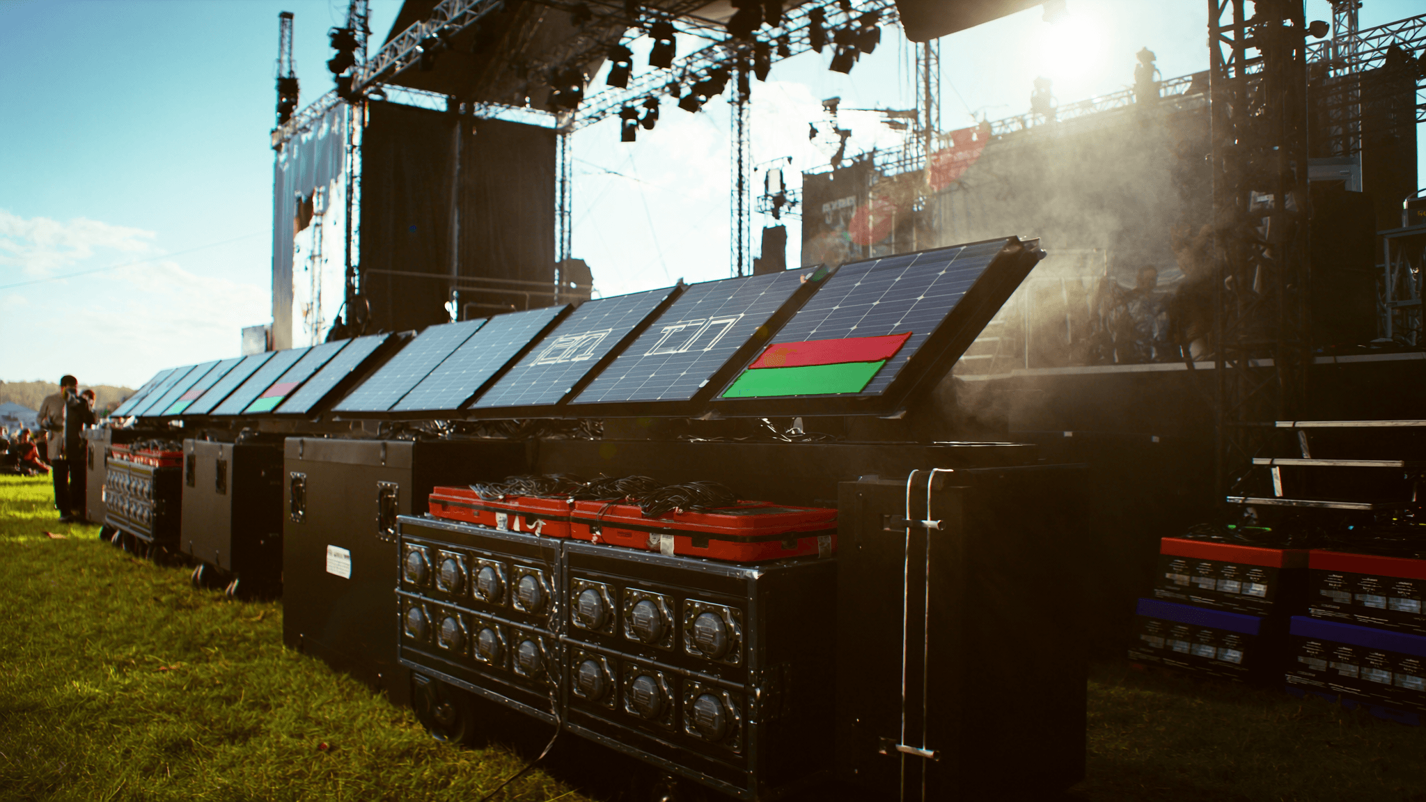 Off-Grid and Solar Power for Live Events and AV